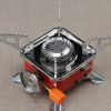 Mini Portable Foldable Square Gas Stove; For Picnic; Outdoor Camping Self-driving And Fishing Cookware Accessories