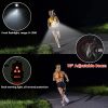 Outdoor USB Rechargeable Night Running Lights LED Chest Lamp Back Warning Light For Camping Hiking Running Jogging Outdoor Adventure