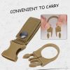 1pc Portable Bottle Clips For Outdoor Camping Hiking Mountaineering