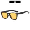 Square Sunglasses Women Sunglass Vintage Sun Glass Men Rivets Decoration Luxury Design Eyewear UV400 Gradient Shades