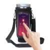 Water Bottle Carrier Bag with Touch Screen Phone Pocket for Stanley 40oz Tumbler