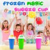 Summer Squeeze Homemade Juice Water Bottle Quick-Frozen Smoothie Sand Cup Pinch Fast Cooling Magic Ice Cream Slushy Maker