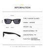 Square Sunglasses Women Sunglass Vintage Sun Glass Men Rivets Decoration Luxury Design Eyewear UV400 Gradient Shades