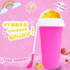 Summer Squeeze Homemade Juice Water Bottle Quick-Frozen Smoothie Sand Cup Pinch Fast Cooling Magic Ice Cream Slushy Maker