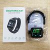 116plus Smart Bracelet Sports Bracelet D13 Color Screen Bracelet Sports Pedometer Bluetooth Reminder Heart Rate and Blood Pressure