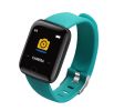 116plus Smart Bracelet Sports Bracelet D13 Color Screen Bracelet Sports Pedometer Bluetooth Reminder Heart Rate and Blood Pressure