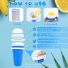 Summer Squeeze Homemade Juice Water Bottle Quick-Frozen Smoothie Sand Cup Pinch Fast Cooling Magic Ice Cream Slushy Maker