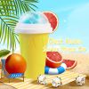 Summer Squeeze Homemade Juice Water Bottle Quick-Frozen Smoothie Sand Cup Pinch Fast Cooling Magic Ice Cream Slushy Maker